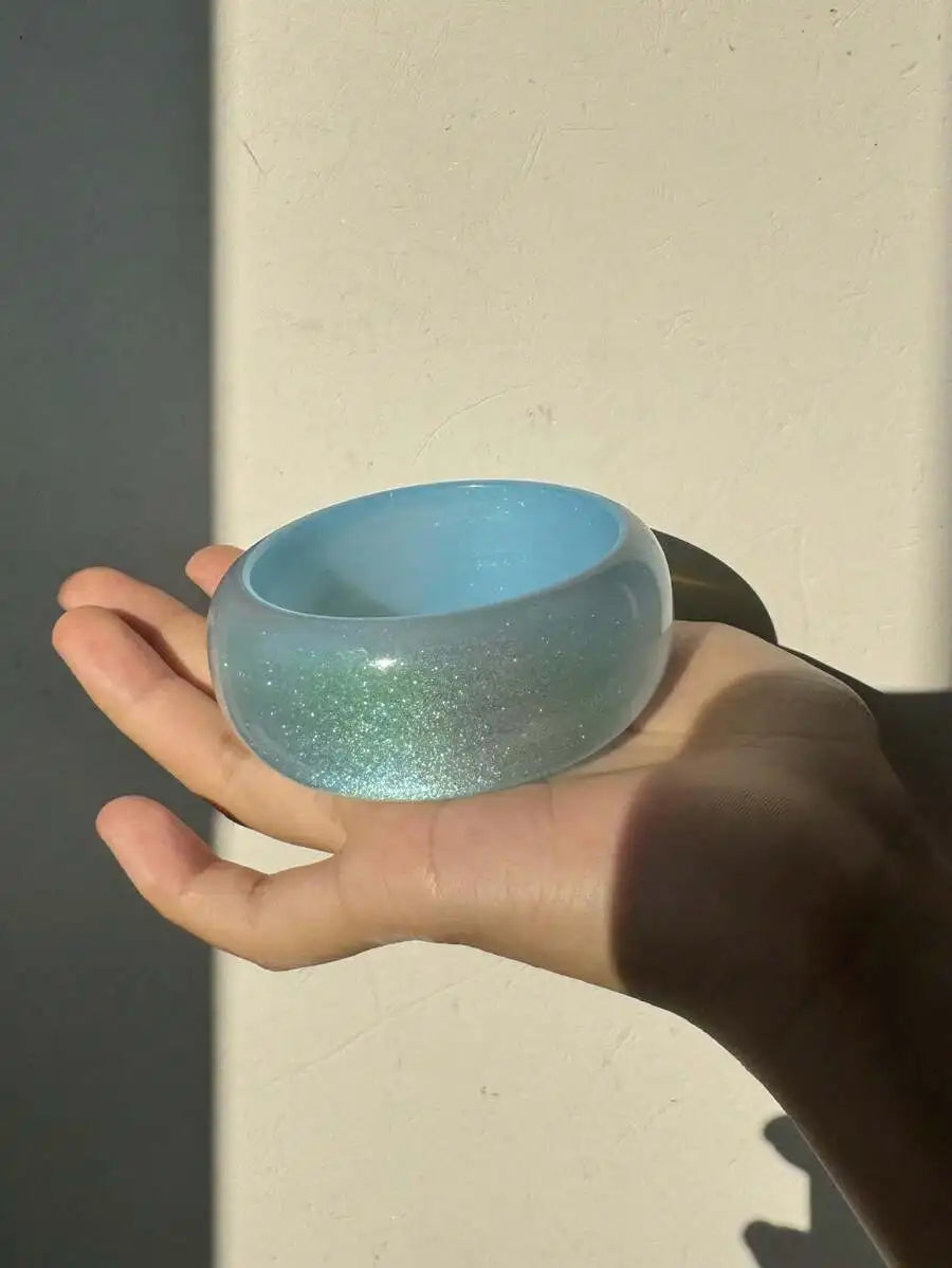 2000's Resin Acrylic Cuff Bangles
