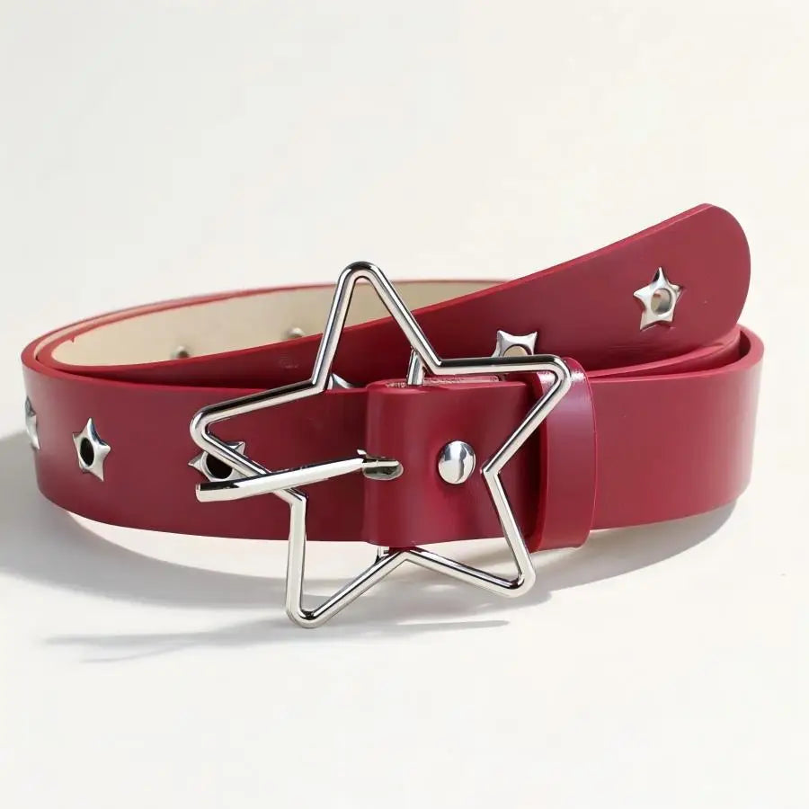 Y2K Punk Star Belt