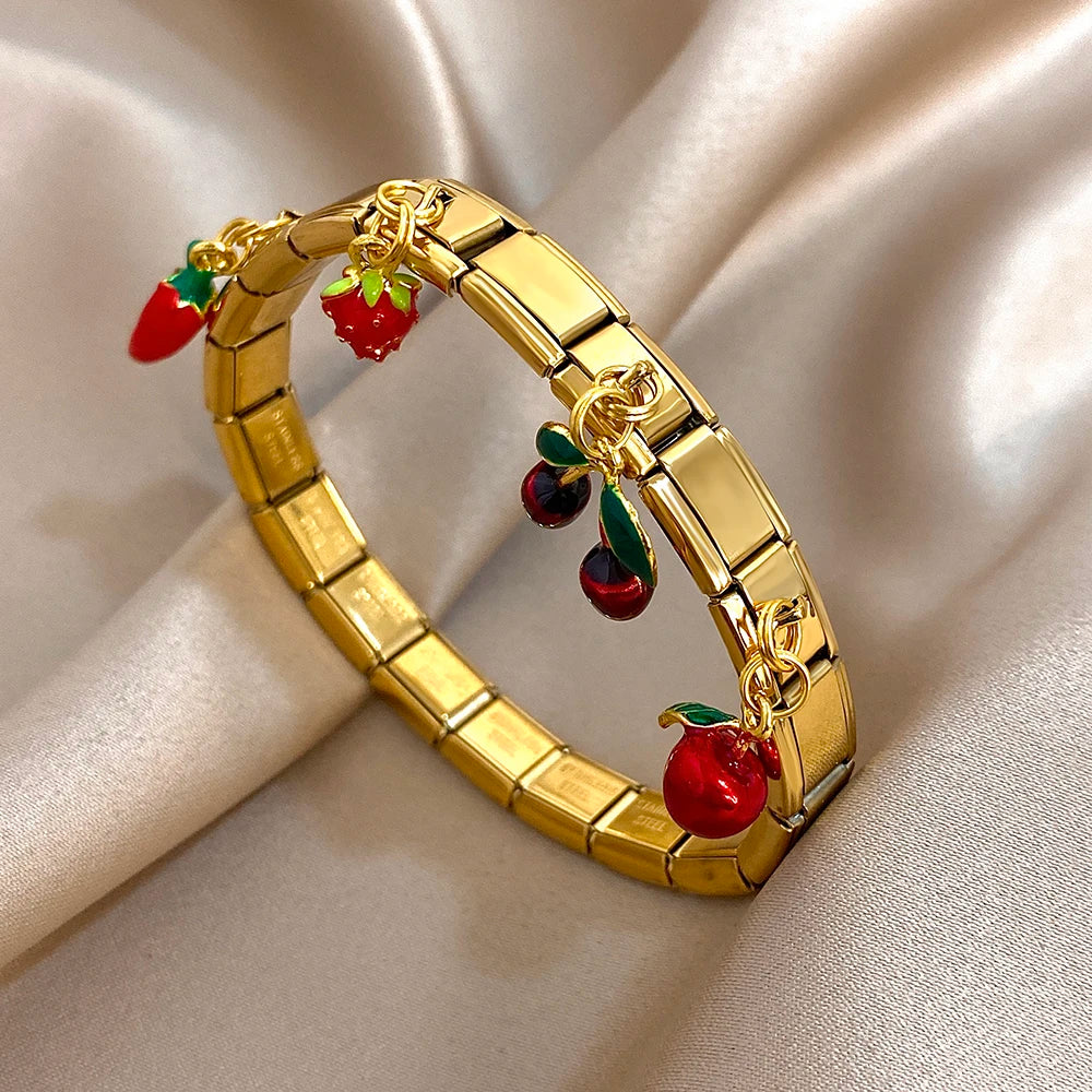 Charm Strap Bangle