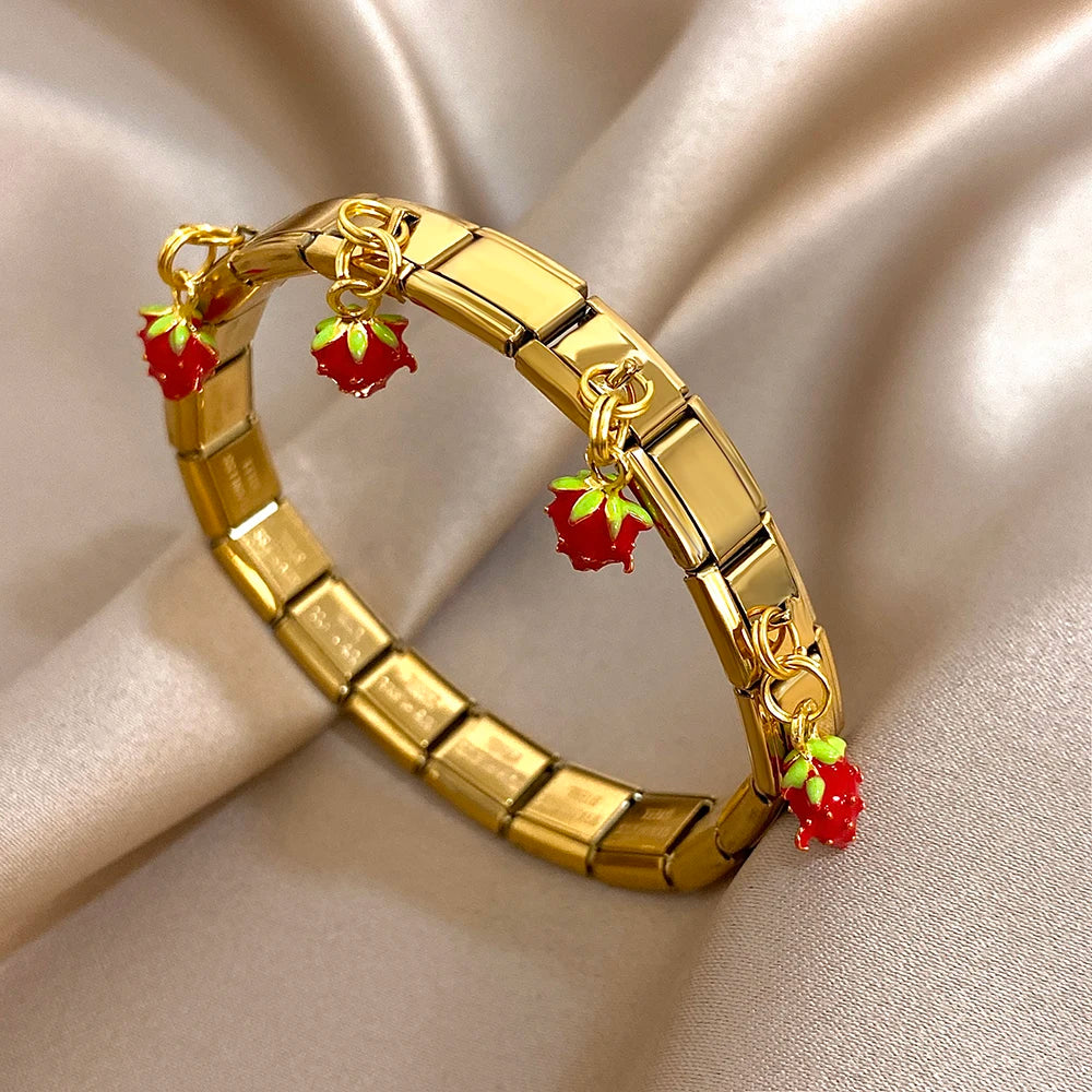 Charm Strap Bangle