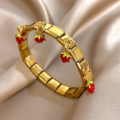 Charm Strap Bangle
