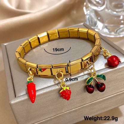 Charm Strap Bangle