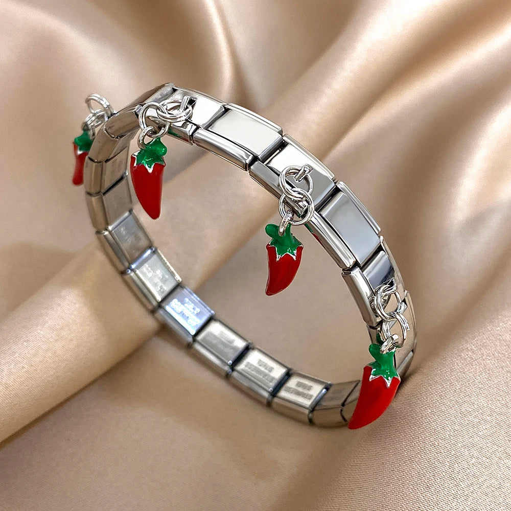 Charm Strap Bangle
