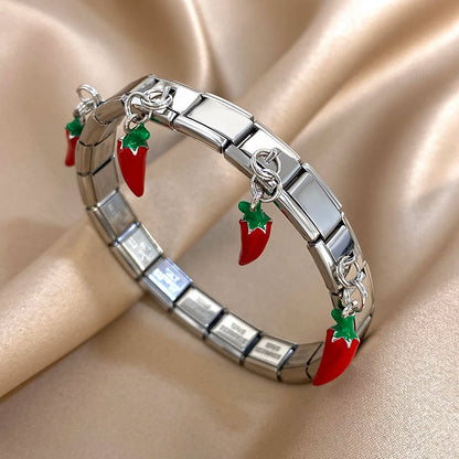 Charm Strap Bangle
