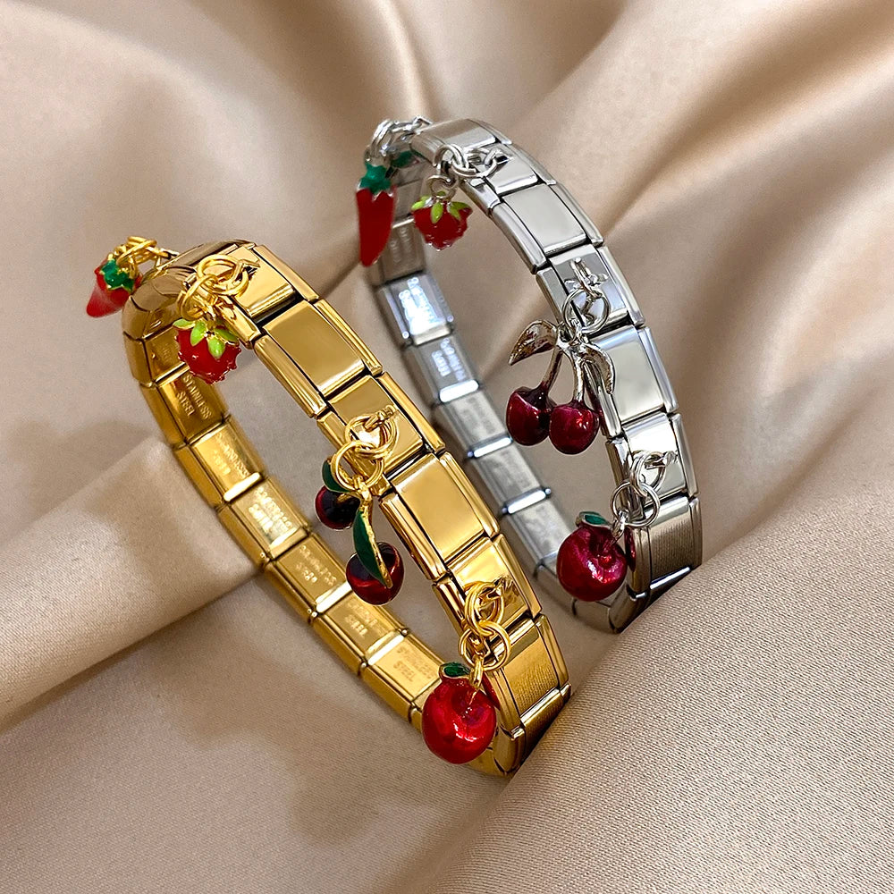 Charm Strap Bangle