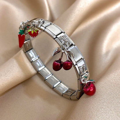 Charm Strap Bangle