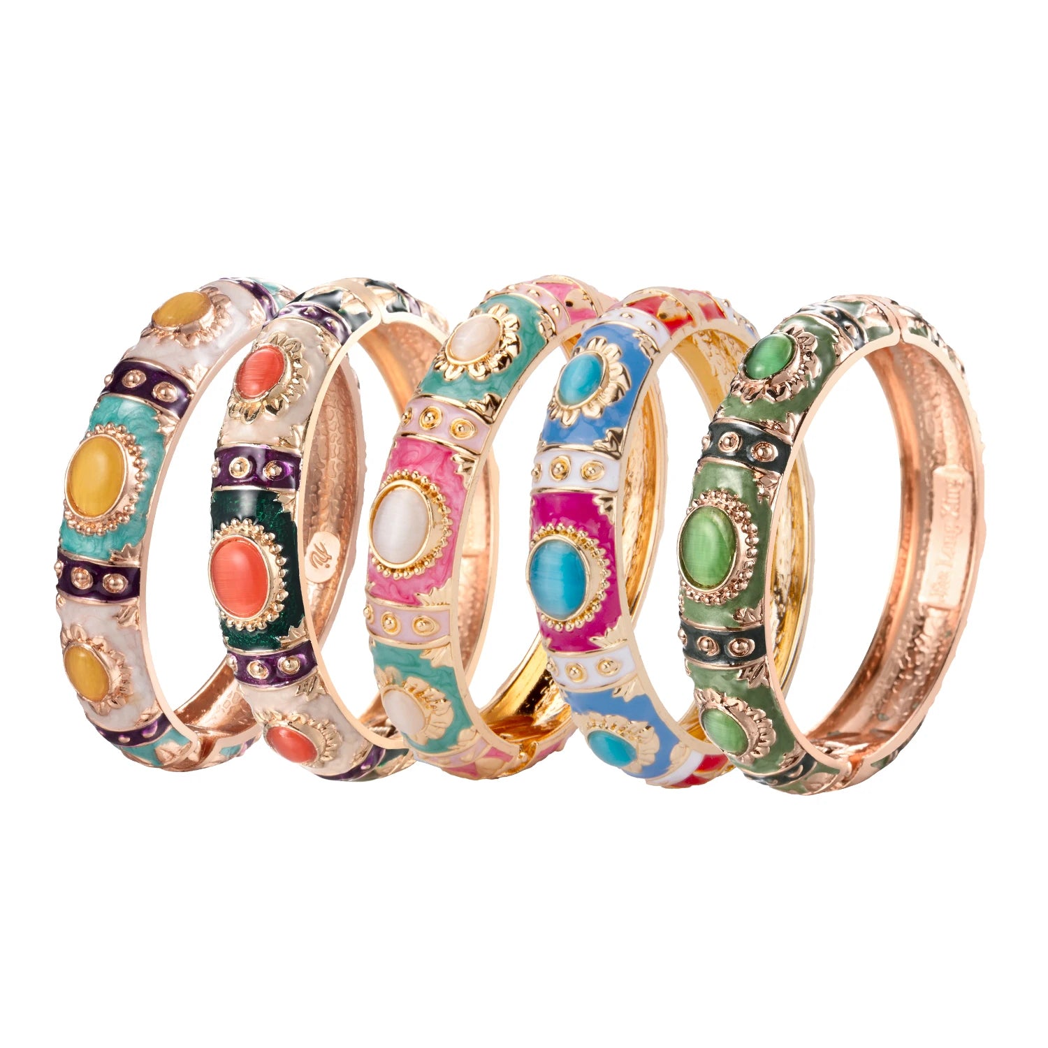 Y2K Boho Colorful Gem Bangle