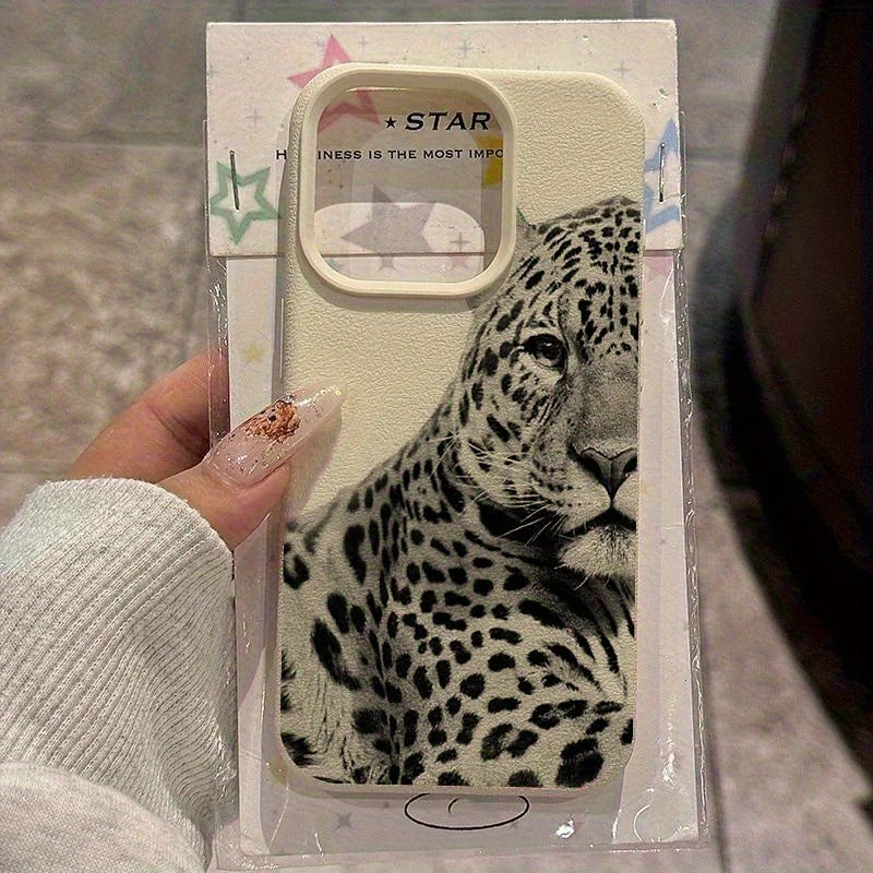 Noir Leopard iPhone Case