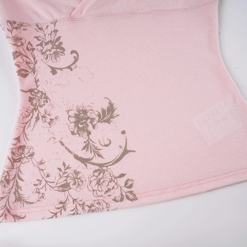 Y2K Coquette Top