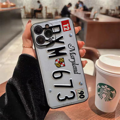 License Plate iPhone Case
