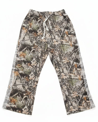 Y2k Camo Striped Cargo Pants