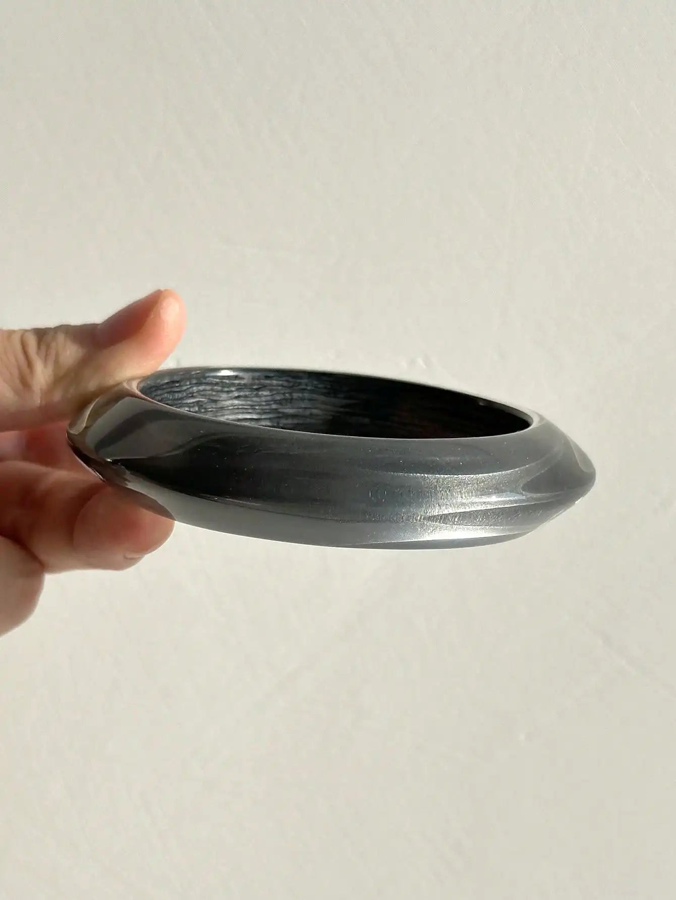 Y2K Chunky Bangle Zebra Resin Stack Set