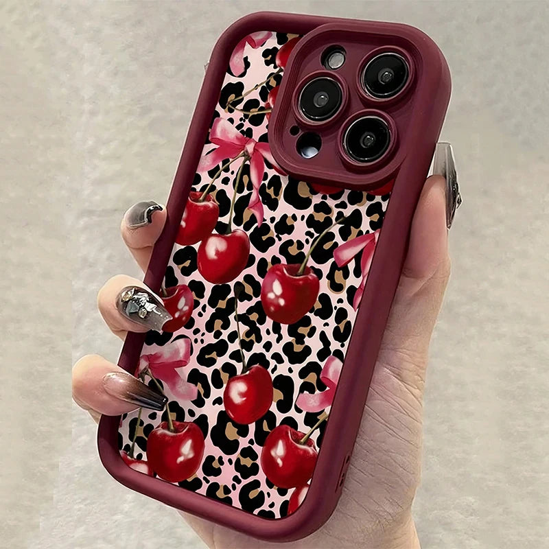 Cherry Crush iPhone Case