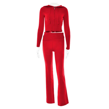 Y2K Ribbed Knit 2 Piece