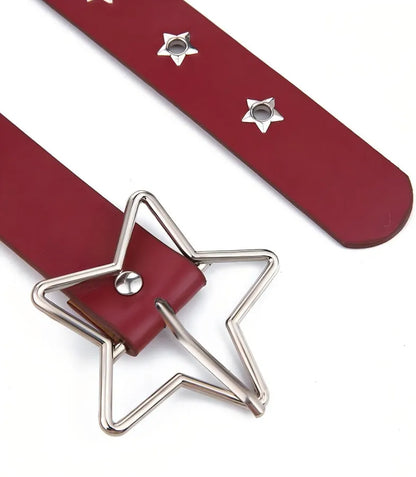 Y2K Punk Star Belt