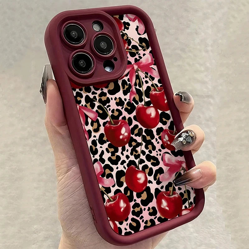 Cherry Crush iPhone Case