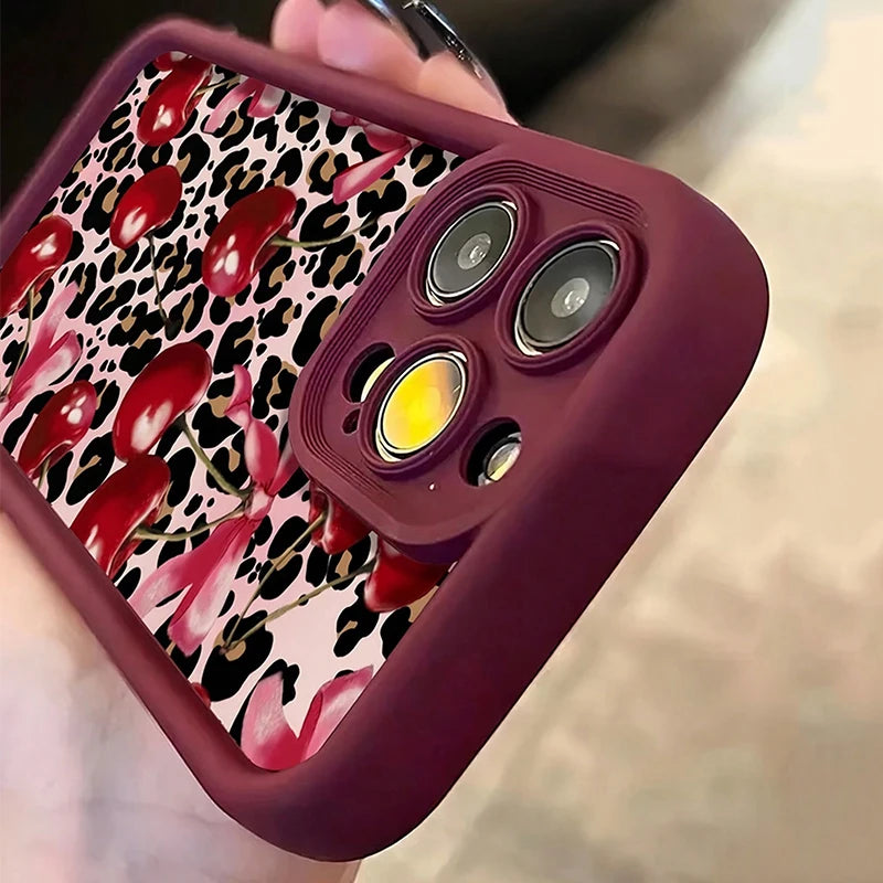 Cherry Crush iPhone Case