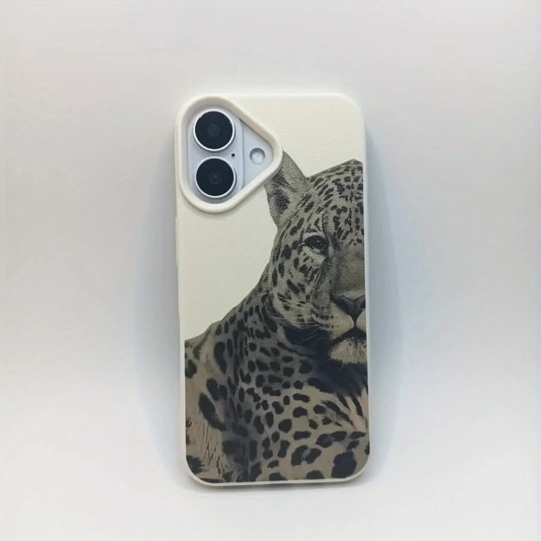 Noir Leopard iPhone Case