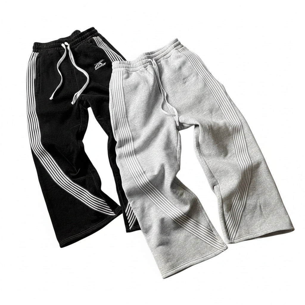 Y2k Camo Striped Cargo Pants