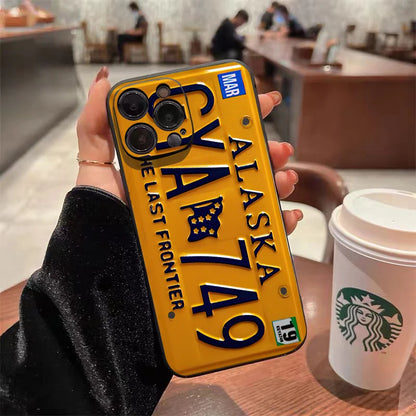 License Plate iPhone Case