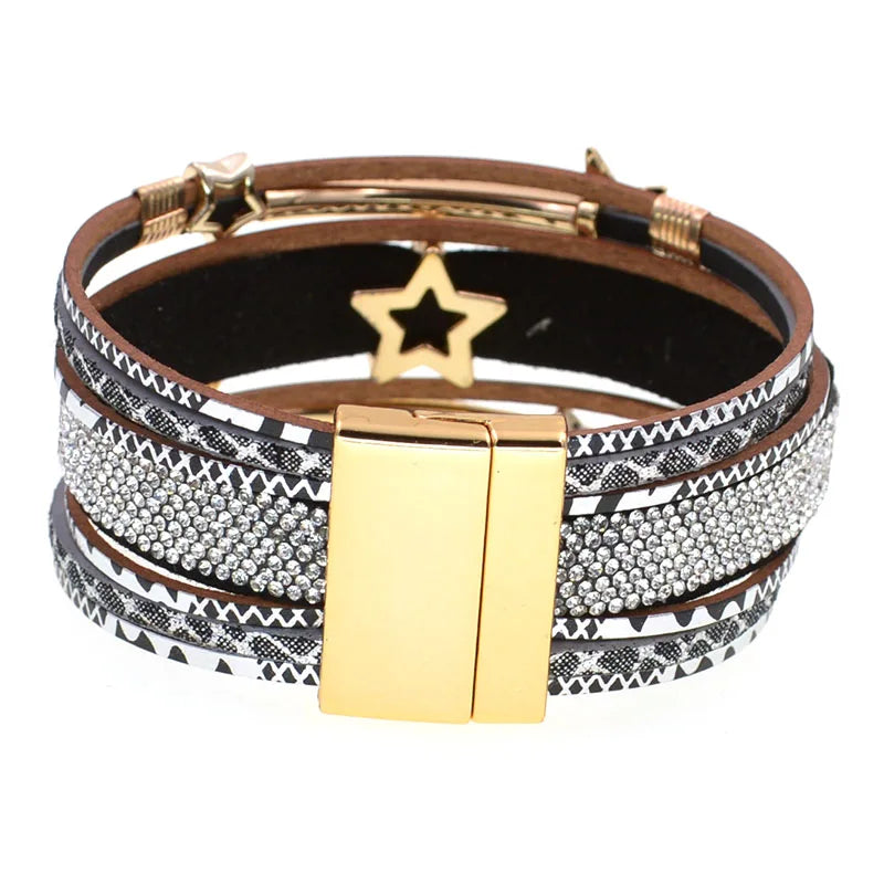⭐ Y2K Celestial Star Wrap Single Bracelet
