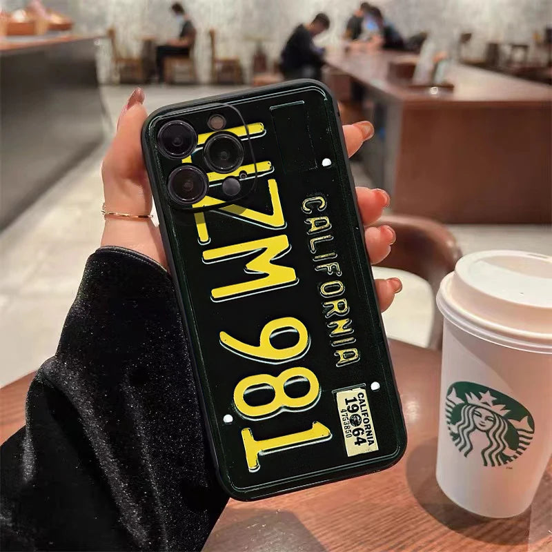 License Plate iPhone Case