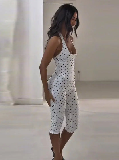 Y2K Chic Polka Dot Set