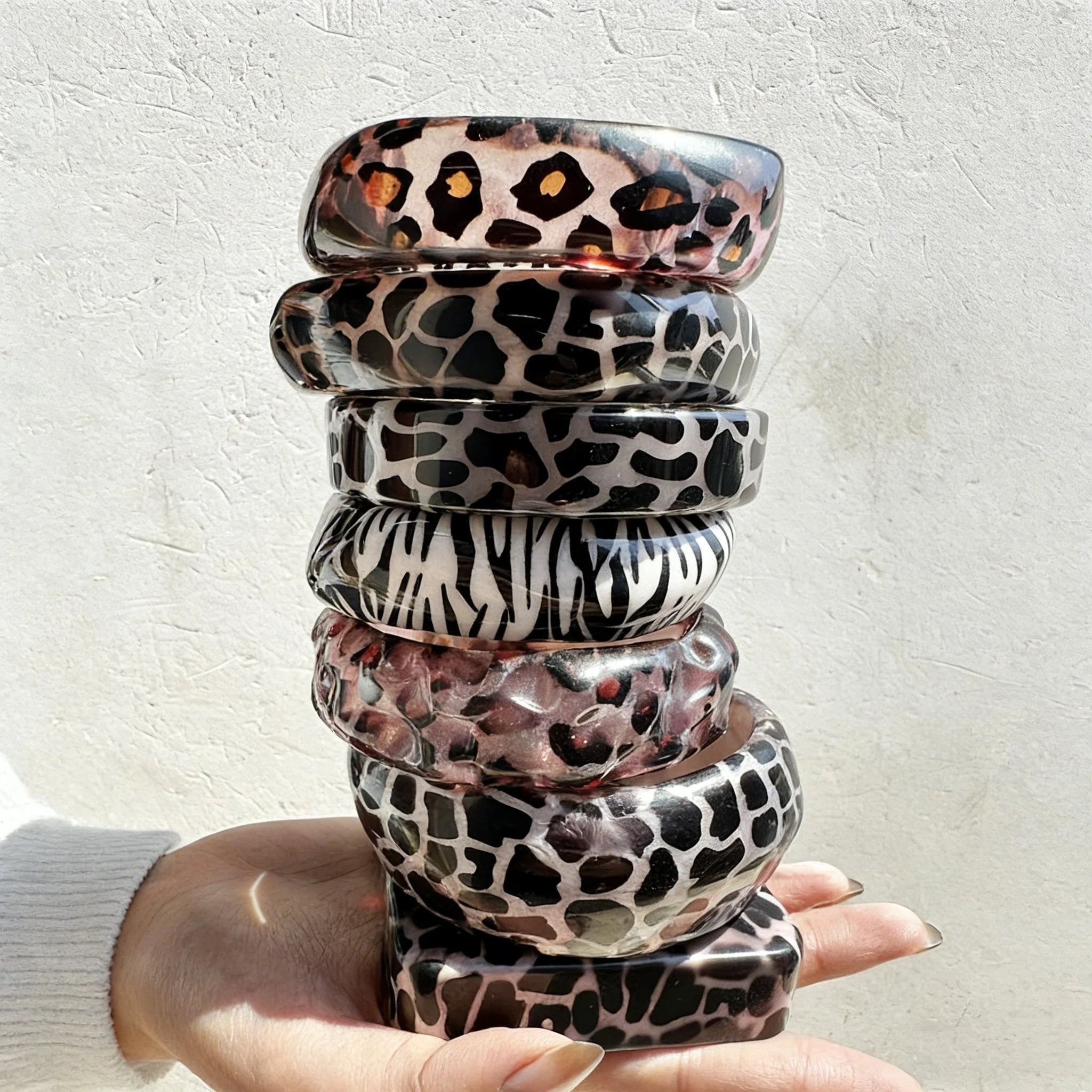 2000's Animal Print Bangles