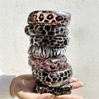 2000's Animal Print Bangles