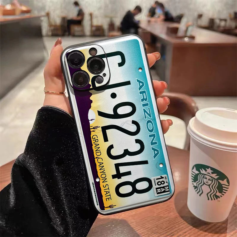 License Plate iPhone Case