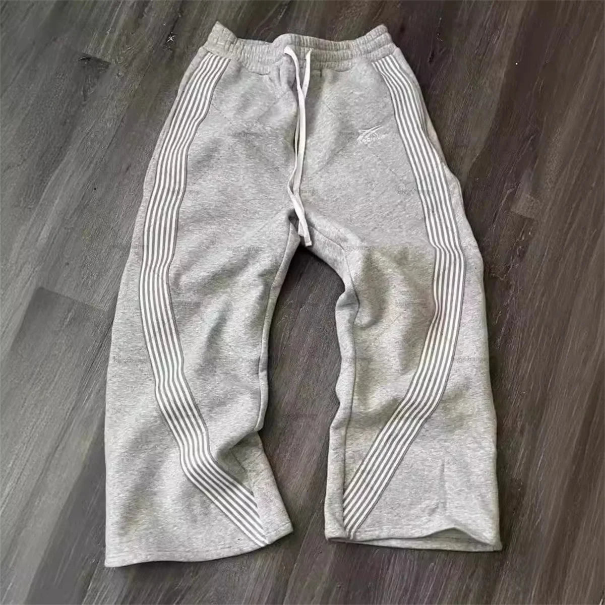 Y2k Camo Striped Cargo Pants