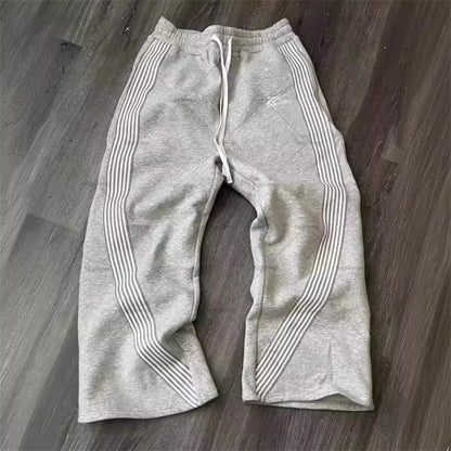 Y2k Camo Striped Cargo Pants