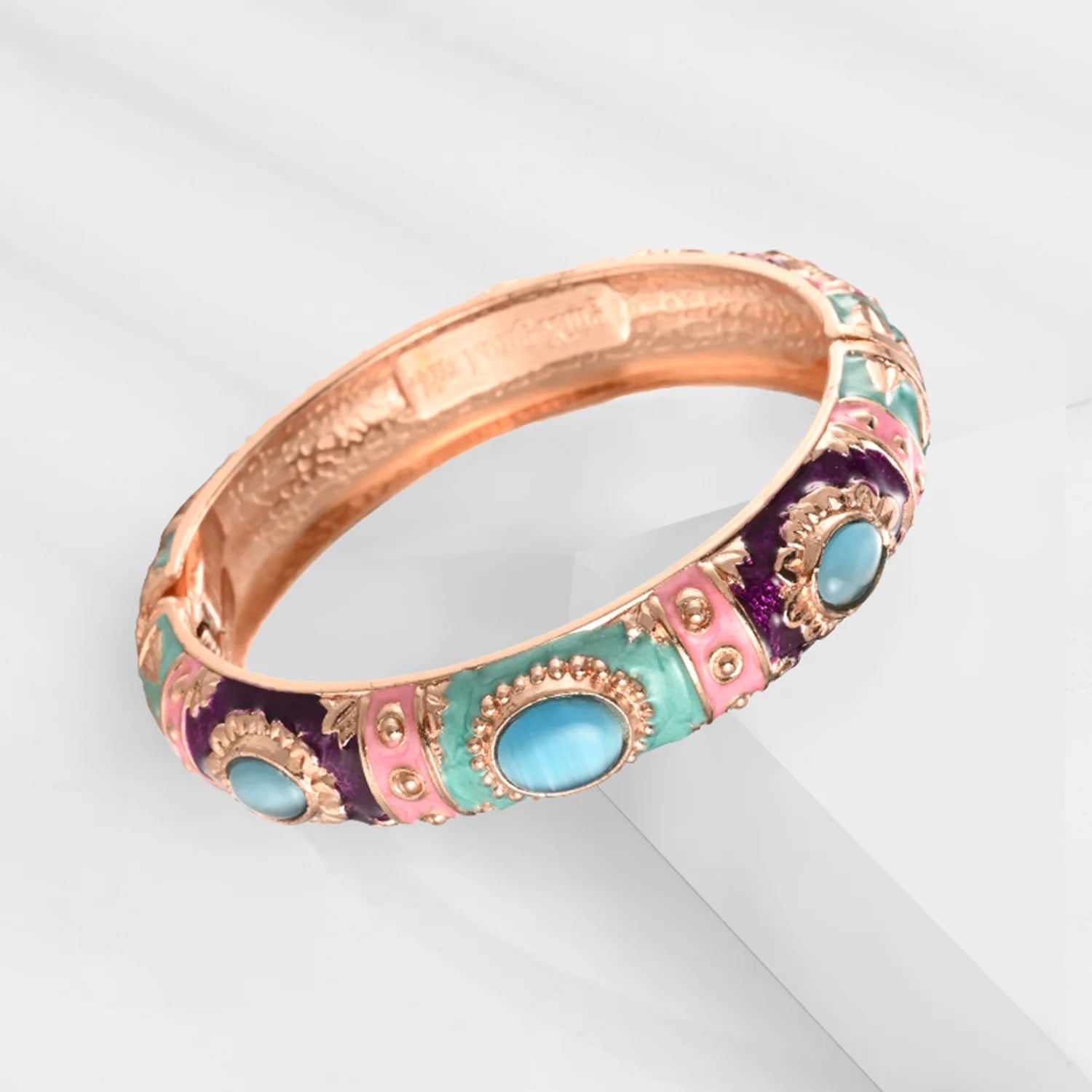 Y2K Boho Colorful Gem Bangle
