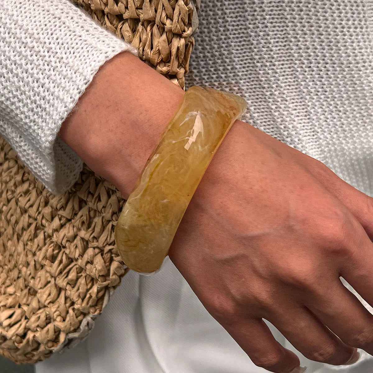 Boho Chunky Bangles