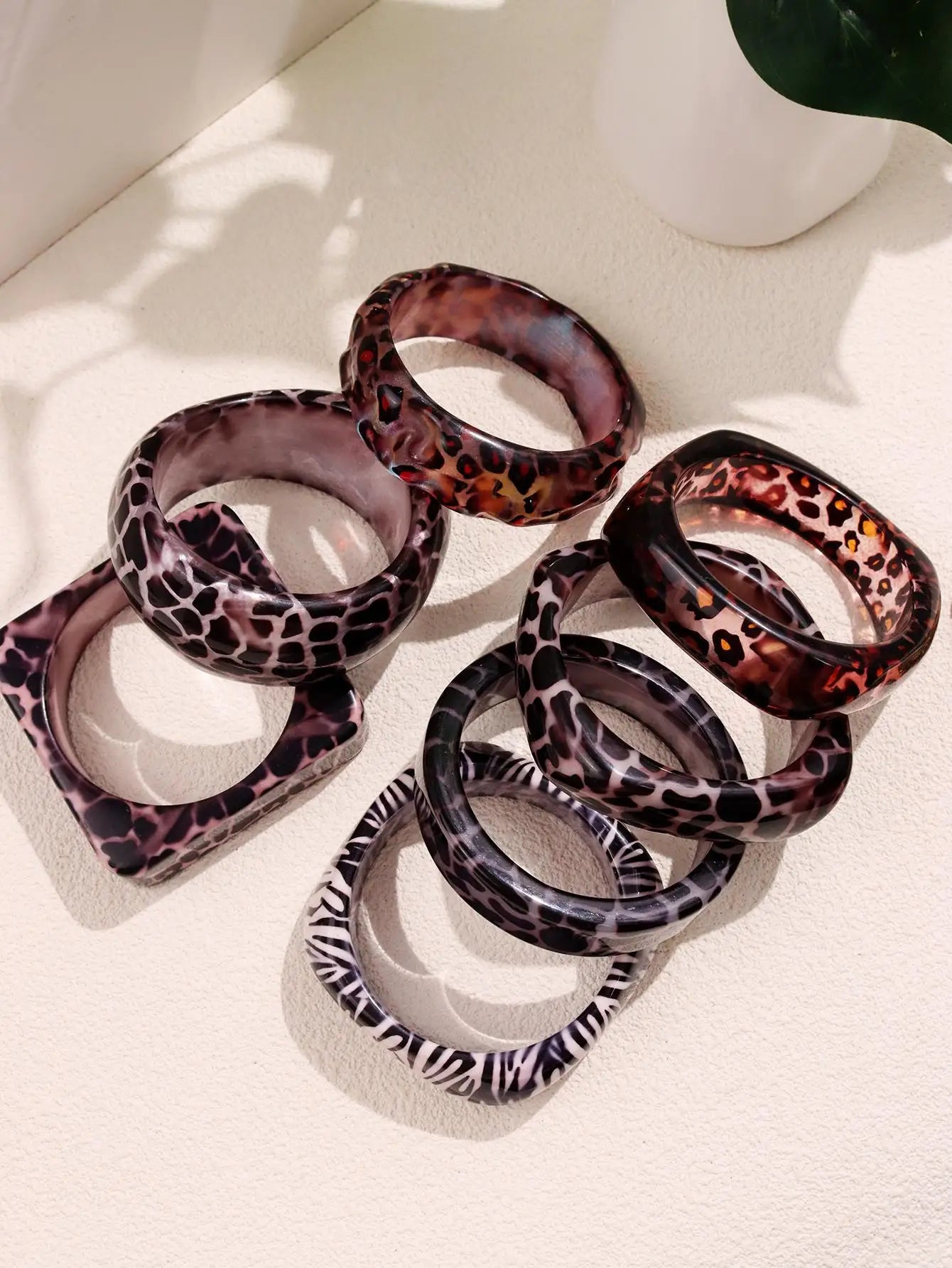 2000's Animal Print Bangles
