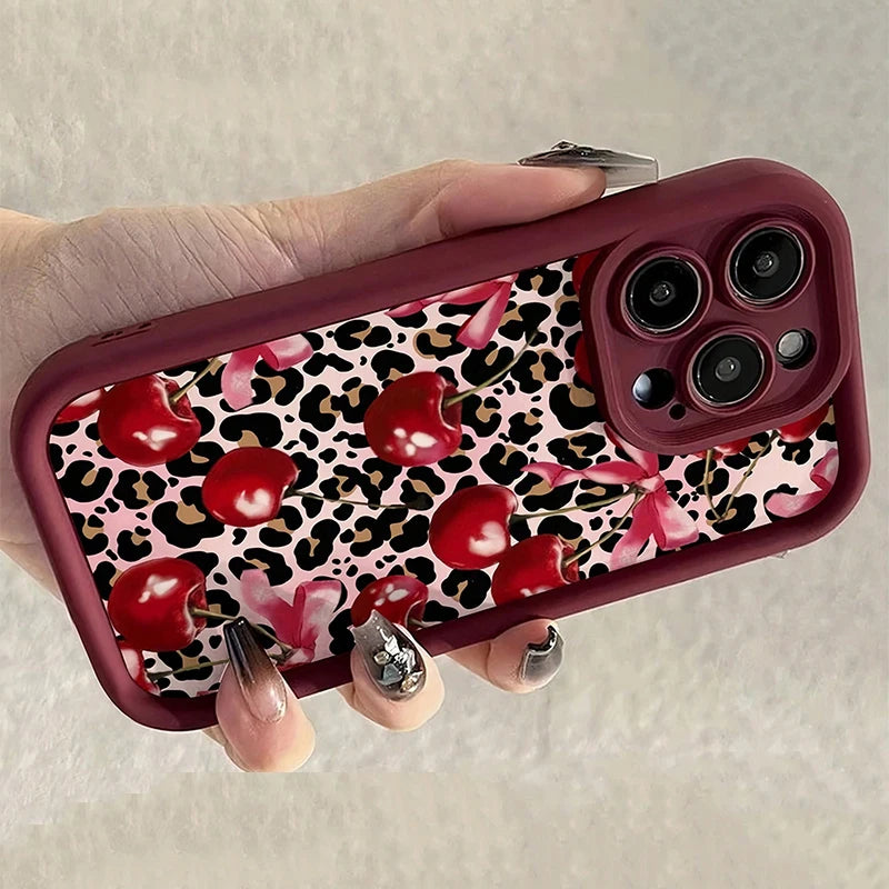 Cherry Crush iPhone Case