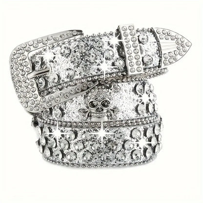 Y2K Rhinestone Cowgirl Belt