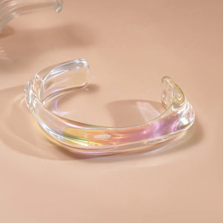Y2K Holo Bracelet Stack