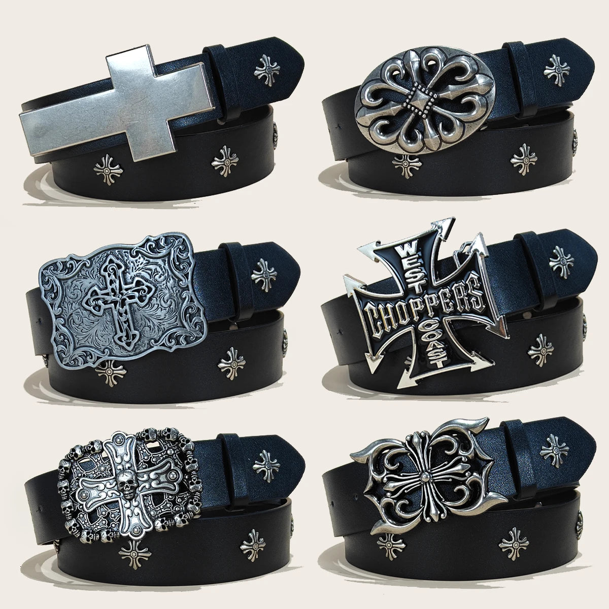 Y2K Studded Belts