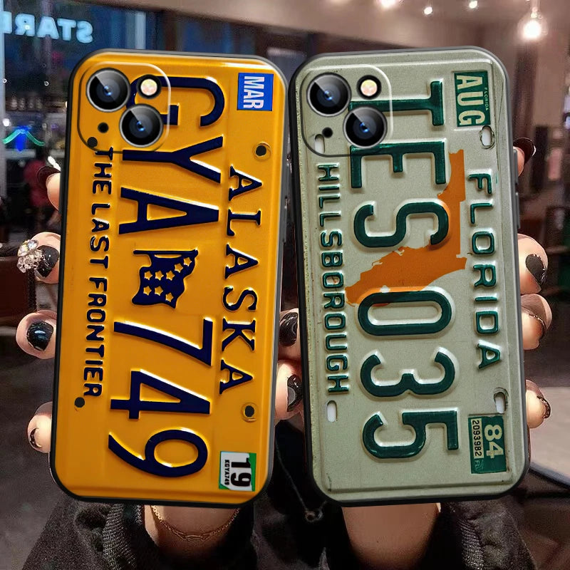 License Plate iPhone Case
