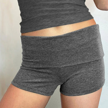 2000's Mini Foldover Shorts