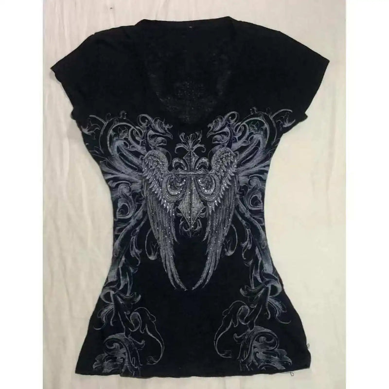 Y2k Bedazzled Top