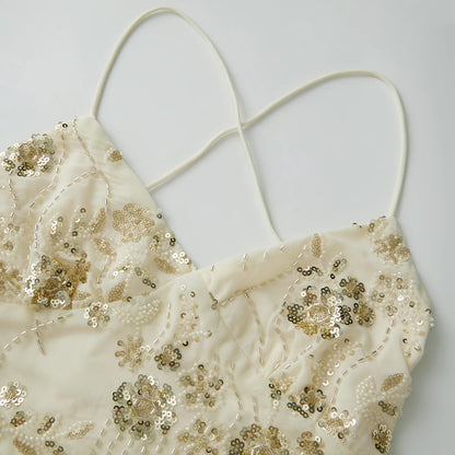 Y2K 2000's Sequin Cami Top