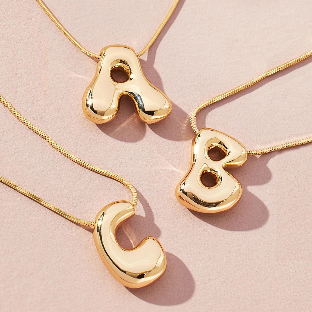 Initial Pearl Necklace