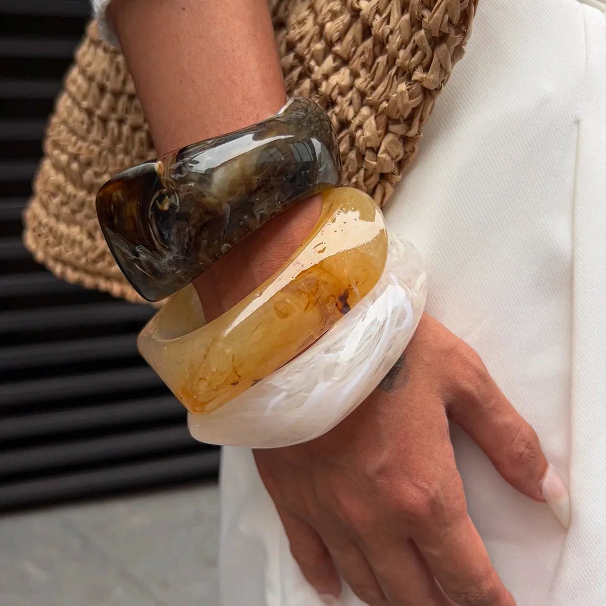 Boho Chunky Bangles