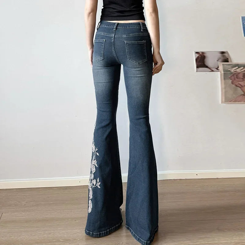Y2k 2000s Flare Denim Jeans