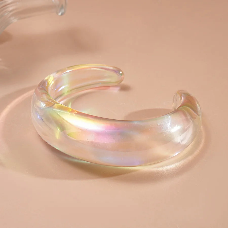 Y2K Holo Bracelet Stack