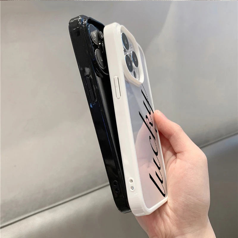 Lucky Script iPhone Case