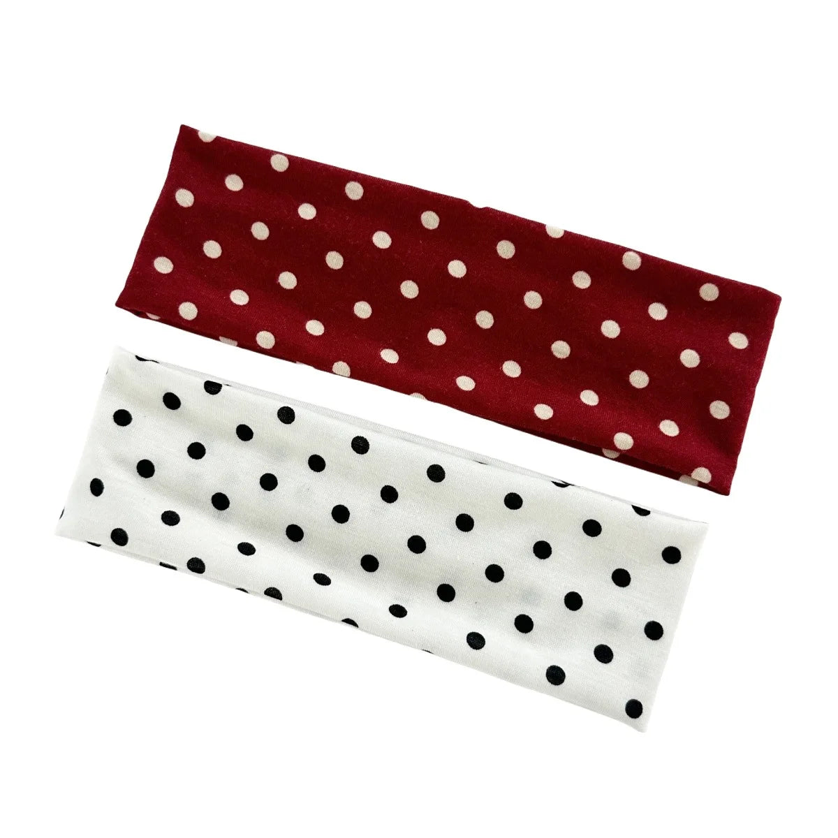 2000's Polka Dot Elastic Headband