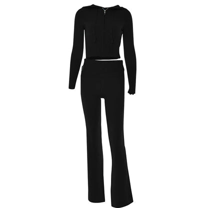 Y2K Ribbed Knit 2 Piece